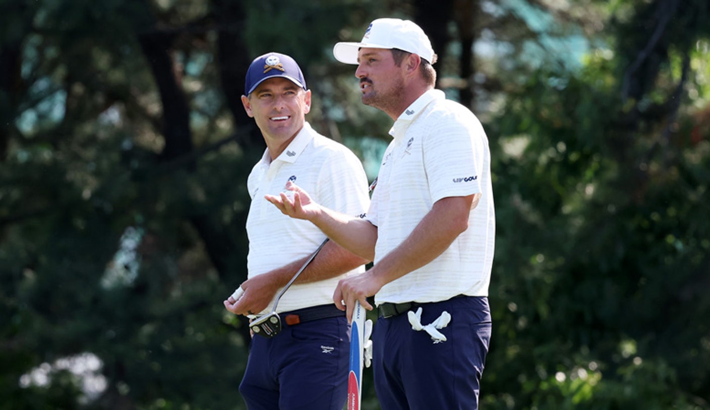 胜天国际官网：泰勒·古奇领跑，德尚博、霍威尔紧追不舍，LIV Golf Korea次轮战况